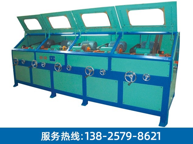 五組環(huán)保圓管自動拋光機